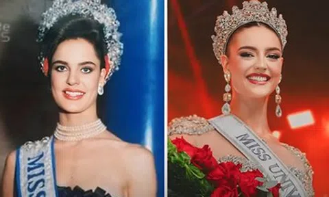 Chuyện hy hữu 2 mẹ con cùng đăng quang Hoa hậu Venezuela