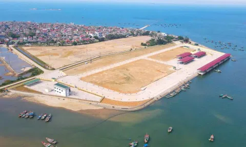 Cận cảnh cảng cá 280 tỷ đồng vừa đưa vào khai thác tại Hà Tĩnh