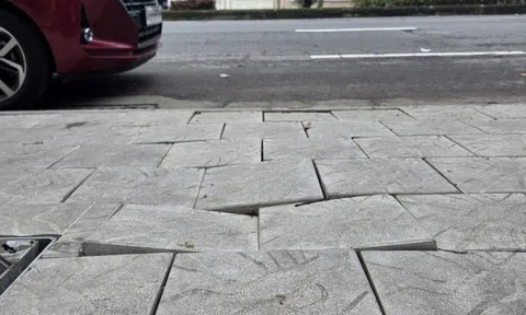Vỉa hè nghìn tỷ vừa làm xong đã gập ghềnh, Đà Nẵng yêu cầu xử lý dứt điểm