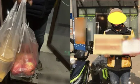 Đang giao hàng thì bị mất xe, shipper đi bộ 6km trong đêm đến tận nhà vị khách để làm 1 việc