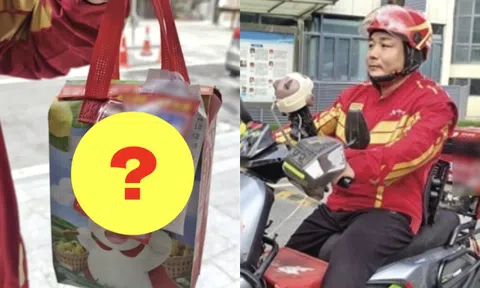 Suốt 19 năm, shipper liên tục dán 1 thứ lên xe và đồ ăn của khách, nhìn kỹ nhiều người đã bật khóc