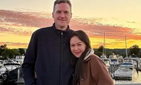 Người mẫu Ngọc Nga sống như bà hoàng bên chồng Tây kém tuổi, con trai lớn cao 2m