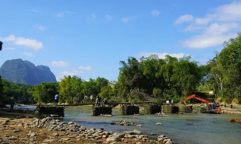 Xuất hiện cây cầu "có một không hai" ở bản vùng cao Thanh Hoá