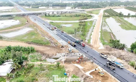 Hình hài cao tốc Cần Thơ – Cà Mau trước ngày thông xe