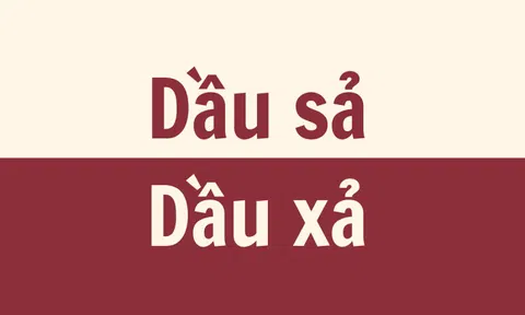 'Dầu sả' hay 'dầu xả', dùng sao cho đúng?
