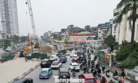 Được yêu cầu dỡ rào trước 25/12, hầm chui Vành đai 2,5 đang thi công ra sao?