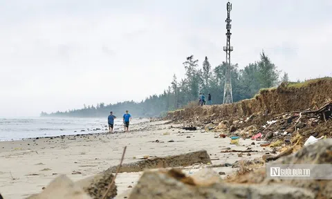 Bãi tắm đẹp nhất Quảng Ngãi đứng trước nguy cơ bị "xóa sổ"