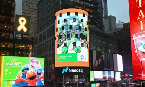 Nem của bể, bánh xèo, xích lô... Việt Nam xuất hiện ở Quảng trường Thời Đại, New York