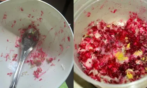 Thấy gạo có hiện tượng này bỏ ngay lập tức, ăn vào nôn ói, nhiễm khuẩn đường ruột