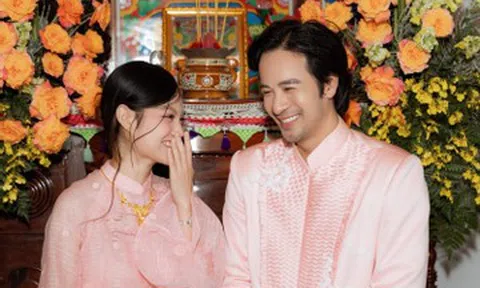 Diễn viên Đoàn Minh Tài và vợ kém 16 tuổi làm lễ Hằng thuận