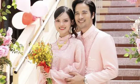 Gia thế 'khủng' của vợ ca sĩ kém 16 tuổi vừa kết hôn với diễn viên Đoàn Minh Tài