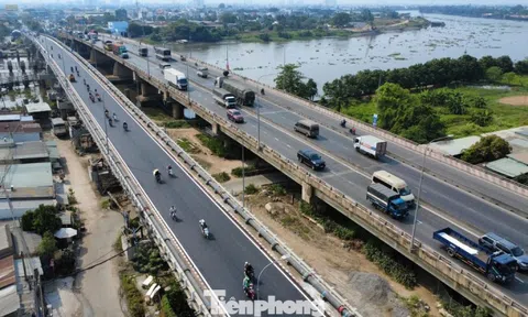 Diện mạo cầu Bình Phước 1 sau khi hoàn thành nâng tĩnh không