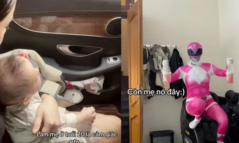 Gần 2 triệu người "xúc động" với hình ảnh người dì buộc phải trưởng thành sơm, trông cháu để mẹ bé còn... đi giải cứu thế giới