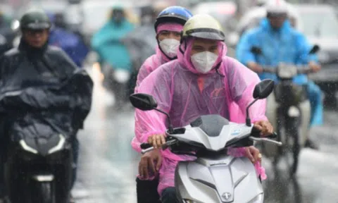 Gió mùa Đông Bắc ảnh hưởng liên tục: Có nơi mưa to đến rất to và dông