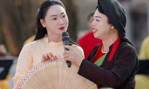 NSND Thuý Hường và NSƯT Quách Thu Phương với màn hát quan họ đặc biệt trên VTV