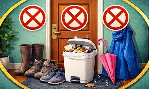 Nhà mãi xui, tiền mãi không tụ? Thủ phạm là 3 vật đại kỵ nằm ngay sau cửa chính