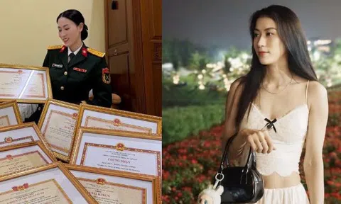 Hoa khôi bóng chuyền mang hàm Đại uý gây sốt với ảnh tổng kết 2025: Visual xinh đẹp, thành tích cực "khủng"!