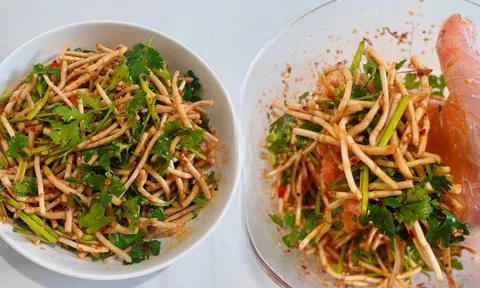 Bao năm ăn loại rau này toàn bỏ rễ, ai ngờ đấy lại là "cực phẩm", trộn chua cay ăn một lần là nghiện