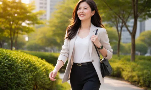 Đi bộ 20 phút mỗi ngày, cô gái trẻ bất ngờ về cơ thể sau một tháng