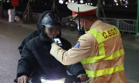 Hơn 3.200 tài xế bị xử phạt vi phạm nồng độ cồn trong ngày đầu năm