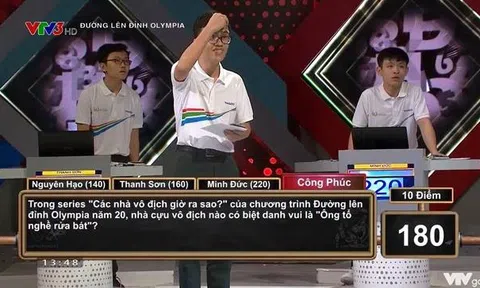 Sau hơn 2 thập kỷ, đây được coi là câu hỏi Olympia có nội dung "thiếu nghiêm túc" nhất