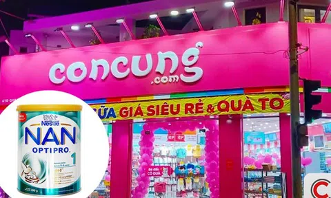 Nóng: Con Cưng thu hồi 17 lô sữa Nestlé NAN, hoàn tiền trực tiếp tại quầy với đơn hàng dưới 1 triệu đồng