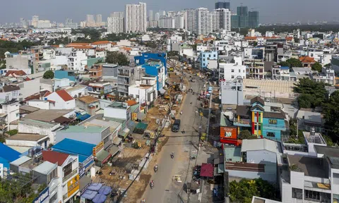 Đường 2.000 tỷ ở khu đông TP.HCM sau 9 tháng thi công mở rộng