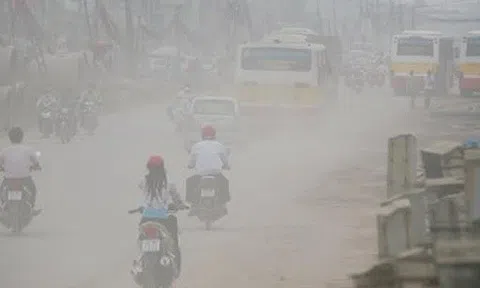 Không khí ô nhiễm tiếp tục lan rộng ở miền Bắc