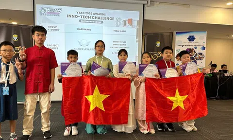 Học sinh tiểu học tại Hà Nội gây ngỡ ngàng khi giành giải cao ở cuộc thi công nghệ Châu Á