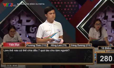 Câu hỏi Olympia "gây lú" từng khiến tất cả thí sinh bó tay