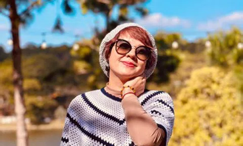 MC Diễm Quỳnh VTV xinh đẹp ở Đà Lạt, con trai NSND Trần Nhượng thấy chênh vênh