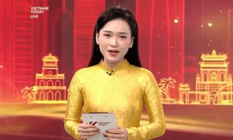 BTV trẻ của VTV dẫn trực tiếp Đại hội Đảng XIV bằng tiếng Anh gây sốt là ai?