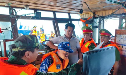 Vùng Cảnh sát biển 2 xử phạt 87 tàu cá vi phạm quy định về khai thác thủy sản