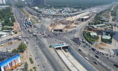 Ngày mai thông xe hầm chui HC1-02 tại nút giao An Phú