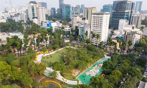 Diện mạo công viên trên 1,4 ha đất vàng Nhà thi đấu Phan Đình Phùng