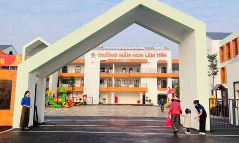 Nhìn cơ sở vật chất HOÀNH TRÁNG, to rộng cỡ này, ai mà nghĩ được: Đây chỉ là một trường mầm non công lập!