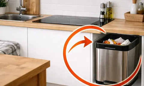 Cuối năm, bếp đặt sai 1 thứ rất dễ “thoát khí tiền” - nhà càng gọn càng dễ mắc