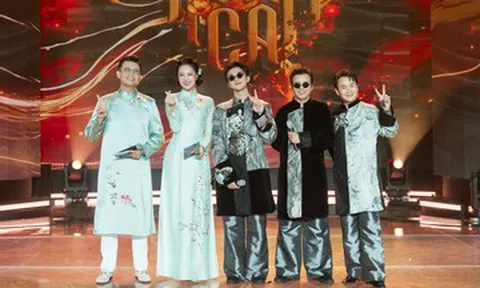 MC Thuỵ Vân VTV nổi bật khi xuất hiện cùng Mỹ Tâm, Hồng Diễm, Huyền Lizzie