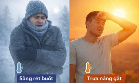 Miền Bắc 'sáng đông trưa hè': Cảnh báo đột quỵ từ những cú sốc nhiệt