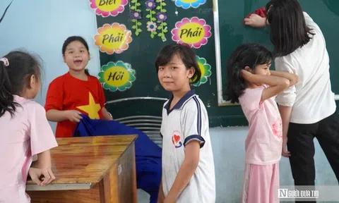 Ngôi trường gieo con chữ, giữ Tết ấm no cho trẻ em kém may mắn