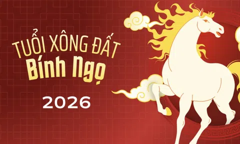 Tuổi hợp xông đất 2026: Bảng tra cứu chi tiết cho 12 con giáp