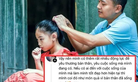 Lời dặn con thấm thía gây chú ý đầu năm 2026: “Bố bị dị tật ở mắt nhưng bố chưa bao giờ để con bố phải khổ vì ai cả!”