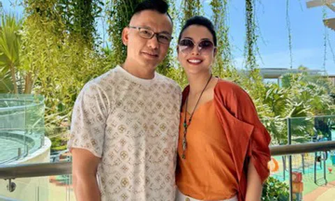 Hoa hậu Jennifer Phạm hết lời ca ngợi chồng đại gia, tiết lộ con trai cao 1m90