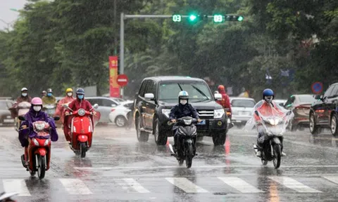 Miền Bắc đón không khí lạnh tăng cường dồn dập, trời chuyển rét kèm mưa dông