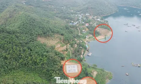 Chủ tịch tỉnh Phú Thọ chỉ đạo kiểm tra, làm rõ vụ bạt núi, lấn hồ Hòa Bình