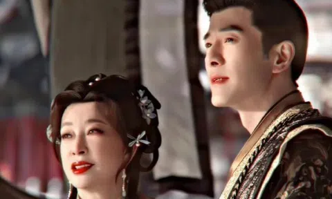 Lưu Hiểu Khánh gây sốc khi "hôn bạn diễn nam" kém gần 50 tuổi