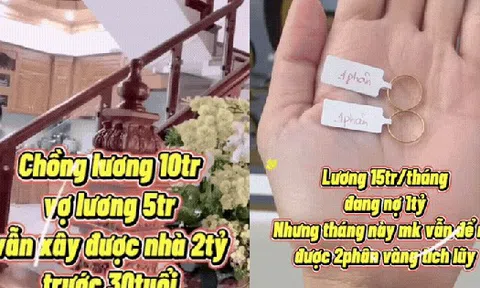 Thu nhập 15 triệu/tháng, vợ chồng trẻ ở Thanh Hóa vẫn xây được nhà 2 tỷ: Bí quyết là 8 năm âm thầm mua vàng tích sản