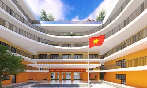 Cuối năm nay, khu Đống Đa, Hà Nội sẽ có 1 trường THPT mới cực XỊN: Diện tích xây dựng hơn 2.000m2, nhìn ảnh phối cảnh mà mê!