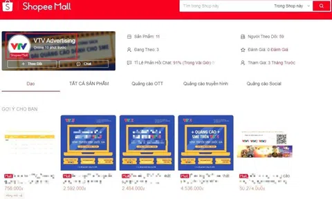 VTV bán loại hàng độc lạ trên Shopee, giá lên đến hơn 90 triệu đồng: Người dùng thắc mắc shipper giao hàng thế nào?