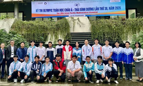 Lộ diện 10 thí sinh dẫn đầu vòng thi Olympic Toán học châu Á tại Việt Nam